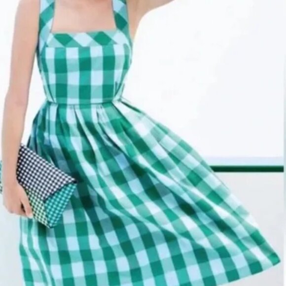 J. Crew Karina Gingham Sundress - Picture 3 of 10
